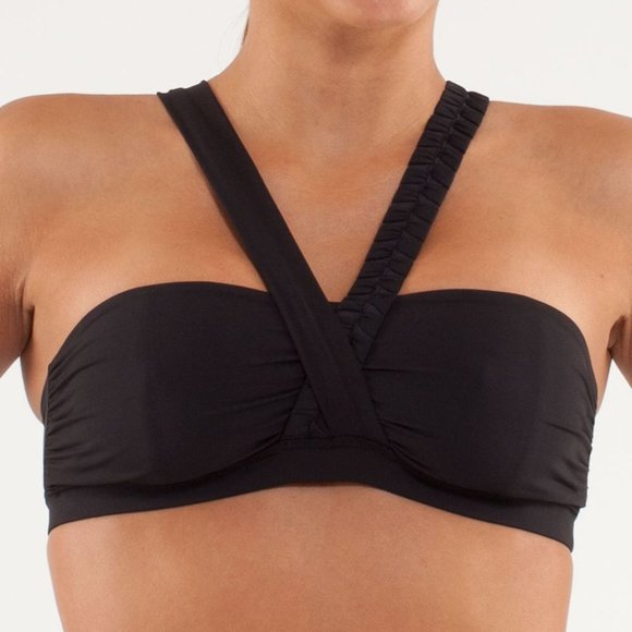 lululemon athletica Other - Lululemon Some Like It Hot Black Bra